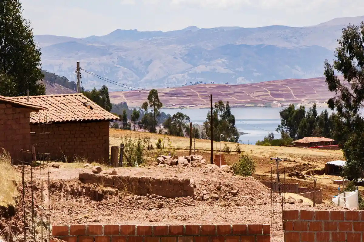 Parte del pueblo de la Laguna de Huaypo | Cocatambo