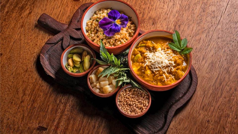 Almuerzo andino