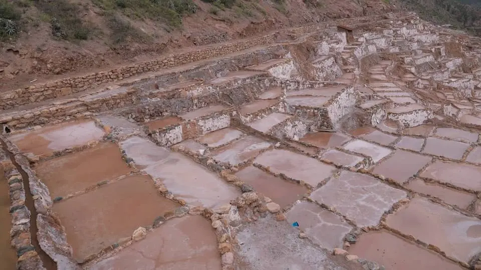 Salinera de Maras en temporada de lluvia