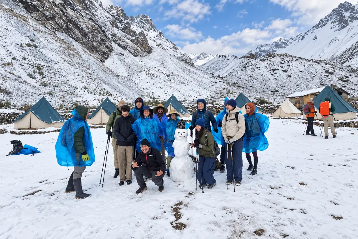 Salkantay Trek con nieve | Cocatambo