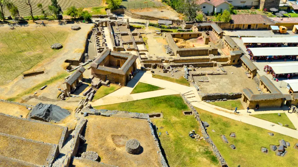 sector urbano de Ollantaytambo