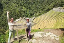 Viajeros en Wiñay Wayna | Cocatambo