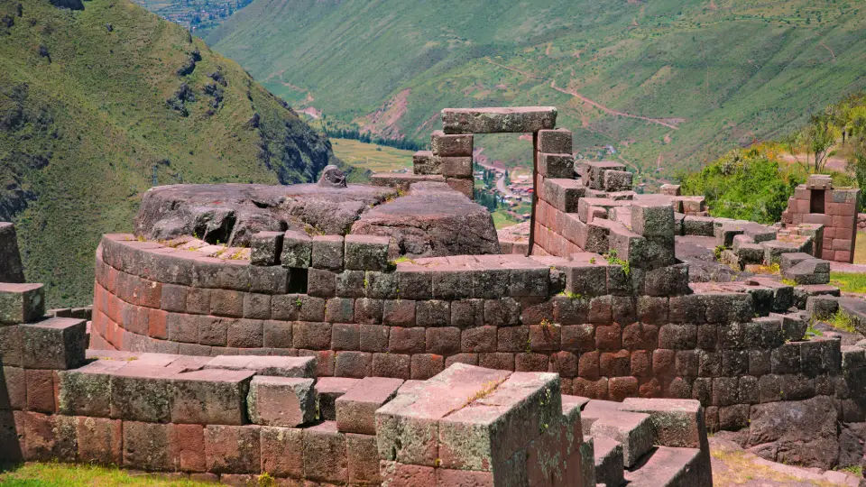 Templo del sol en Pisac