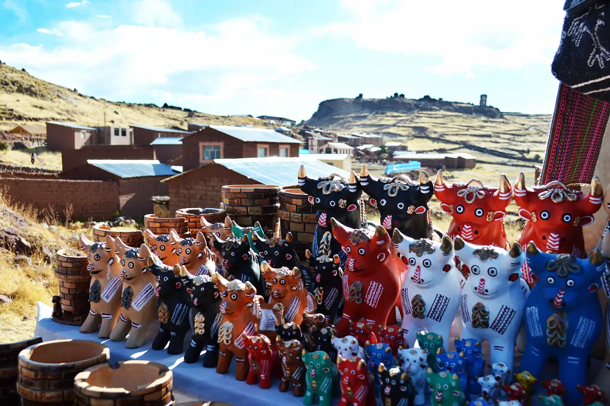Toritos de Pucará artesanales | Cocatambo