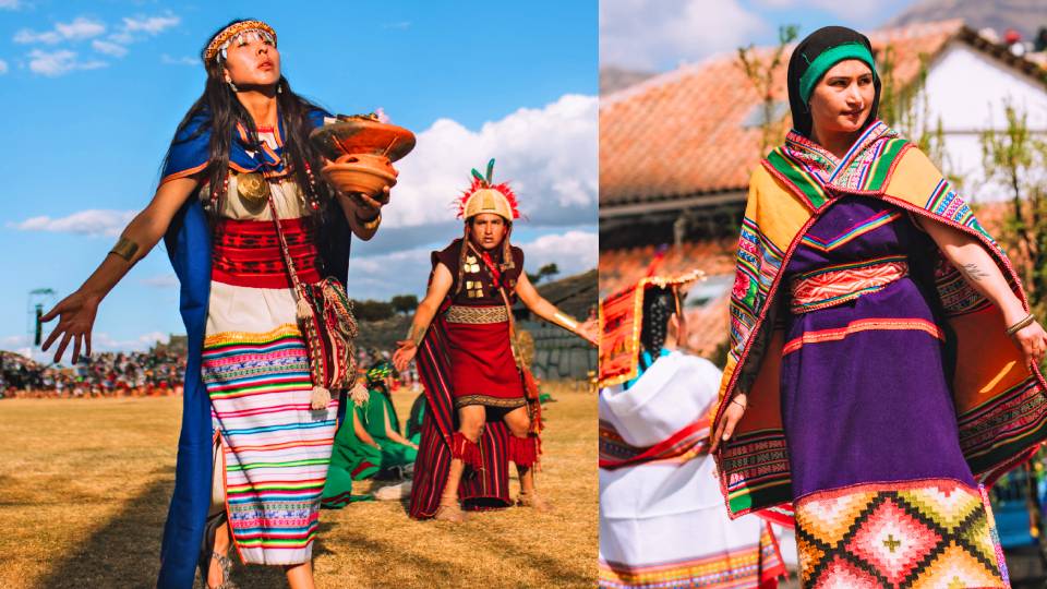 Traje típico del Perú - pueblo Inca