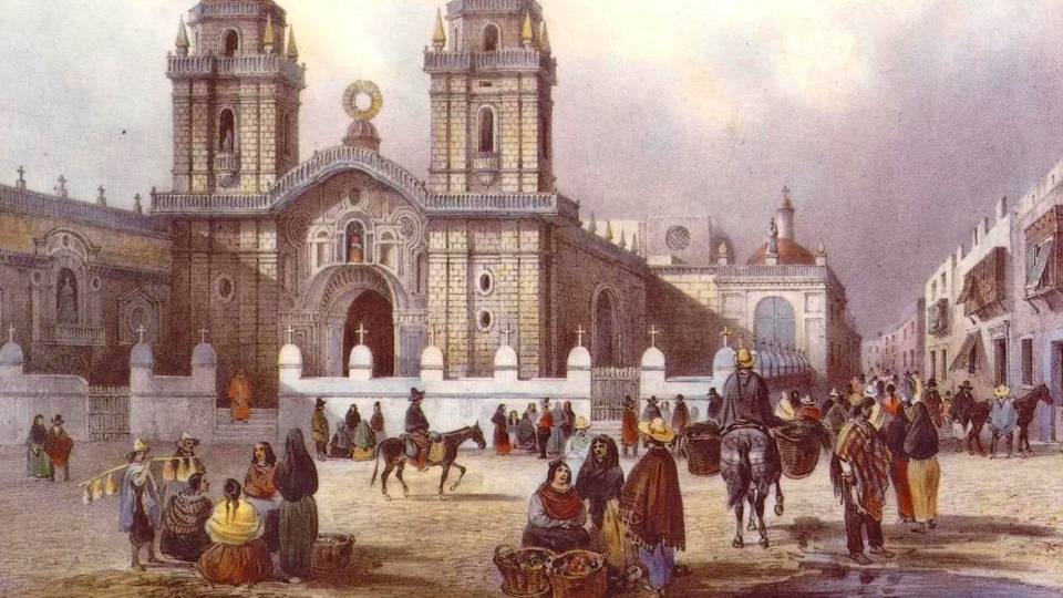 Trajes típicos del Perú en la colonia