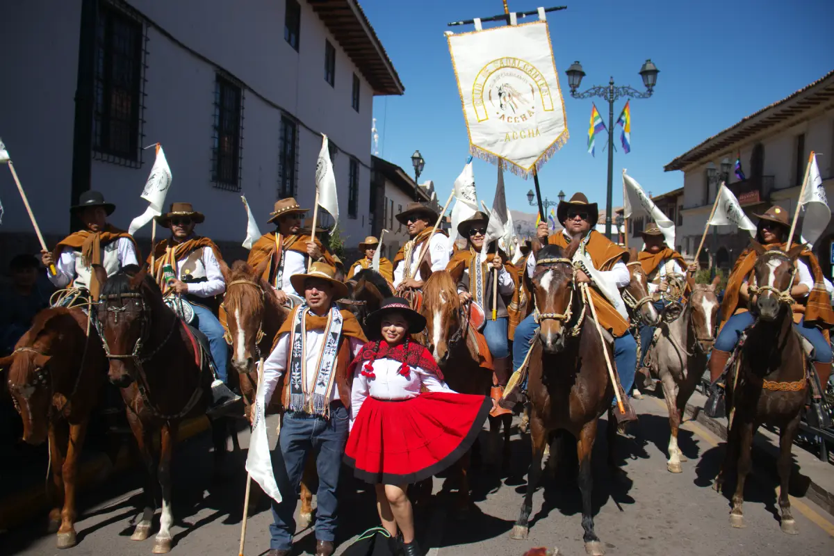 Provincia de Accha en saludo al Cusco | Cocatambo