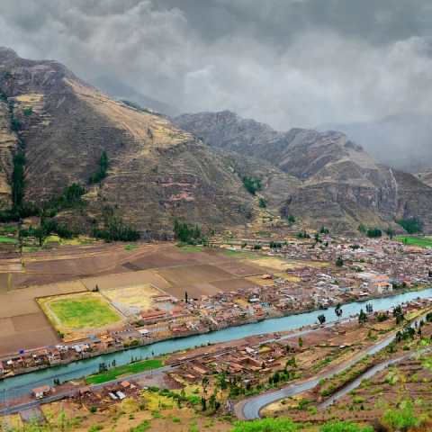 Valle sagrado en temporada de lluvias