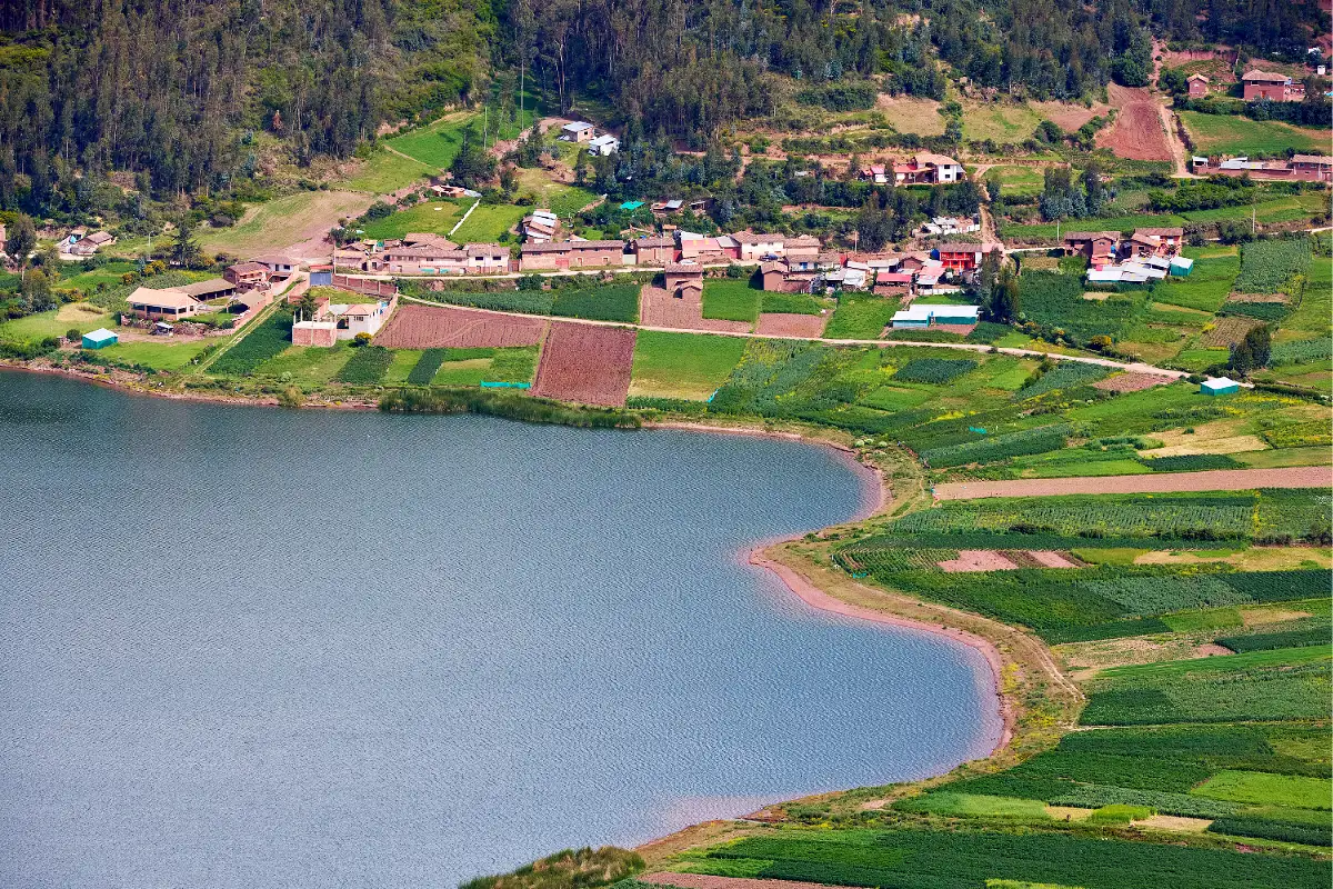 Vista aérea de Piuray | Cocatambo