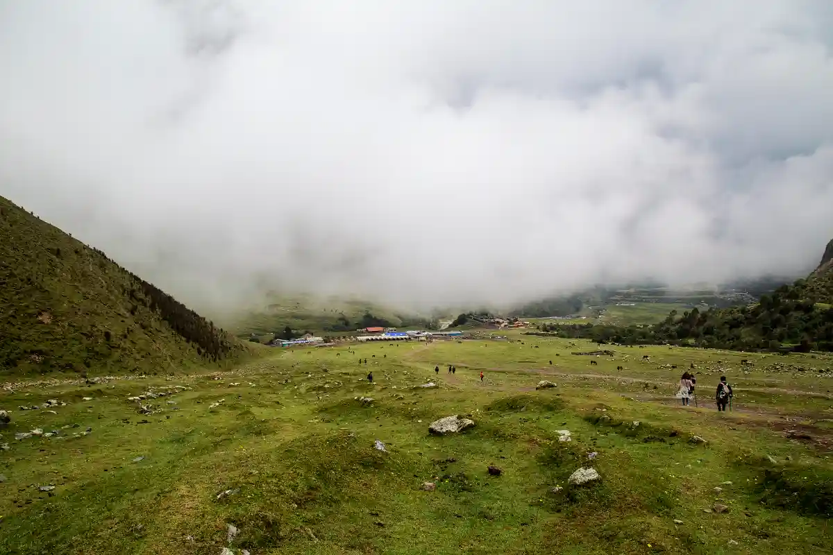 Vista de Soraypampa desde la parte superior | Cocatambo