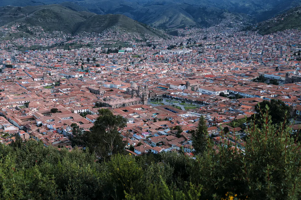 Vista panorámica del centro de Cusco | Cocatambo